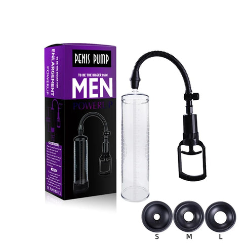 Penis Enlargement Pump Manual Vacuum Stimulate for Man Extender Penis Pump Male Enlarger Trainer Masturbation Adults Sex Toys 18