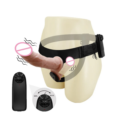 Strap On Realistic Double Dildo Pants For Woman Men Couples Dildo Panties For Lesbian Gay Flesh purple Vibrator Dildo For Gay