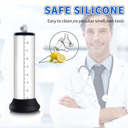 Electric Acrylic Penis Pump Vacuum Pump For Penis Male Penis Enlargement Pump  Penile Training Extender Cock Dick Pump For Men