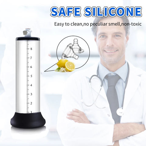 Electric Acrylic Penis Pump Vacuum Pump For Penis Male Penis Enlargement Pump  Penile Training Extender Cock Dick Pump For Men