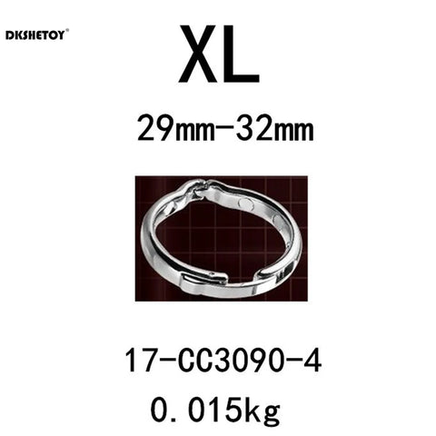 Metal Cock Rings For Men Circumcision Blocker Glans Penis Ejaculation Sleeve Delay Training Semen Lock Ring Circumcision Blocker