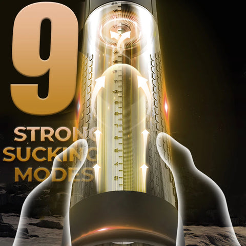 Automatic Electric Penis Vacuum Pump with 9 Suction Levels Thicken Penis Enlargement Enhance Sex Toy Masturbators for Men