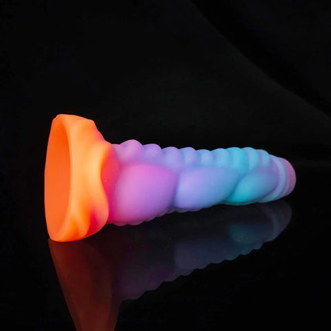 Silicone Realistic Dildo Luminous Monster Dildo Deep Anal Plug Explore Prostate Massage Anal Dildo Butt Plug Anal Toys Sexshop