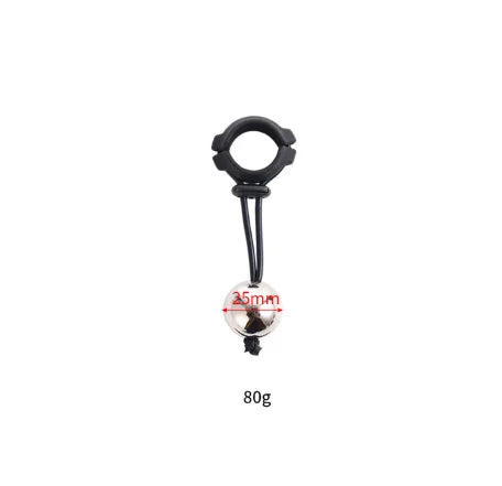 Men Cock Rings Drop Ball Heavy Weight Stretcher Silicone Penis Ring Enlargement Extender Pull Eexercise Tool Adult Erotic Toys
