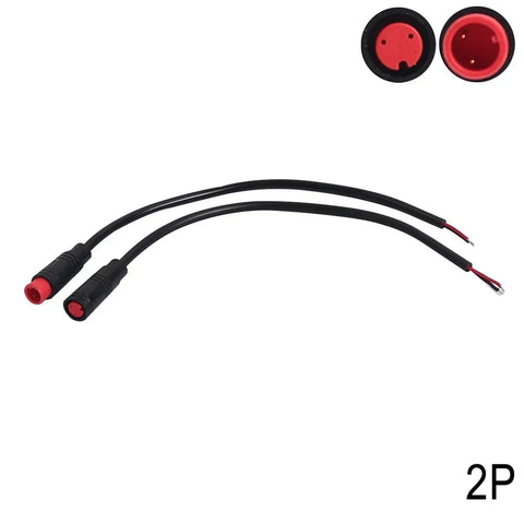 Butt Plug Connector Wiring for Electric Scooter Pluger Signal Sensor Female Male Cable E-bike 2 3 4 5 6 Pin Brake Cable