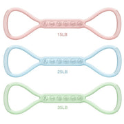 8-character Puller, 8-character Silicone Yoga Auxiliary Home Elastic Band Mini Band Kit, A Set Of 3, Light Three Medium, And Heavy Lower Body Loop Resistance Bands For Legs And Booty